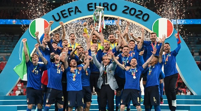 Сборная Италии во второй раз стала чемпионом Европы. Фото: UEFA