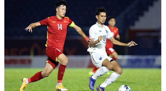 Сборная U19 Вьетнама выиграла со счетом 1:0. Фото: Федерация футбола Вьетнама